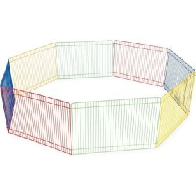 Prevue Multi Color Small Pet Play Pen