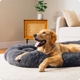 Large Fluffy Dog Bed