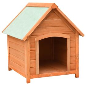 Dog House Solid Pine & Fir Wood 28.3" x 33.5" x 32.3"