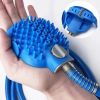 Portable Dog Shower Easy Install Pet Supplies Water Spray Bath Brush Use Plastic Family Pet Cleaning Grooming Accessories