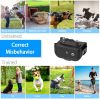 Dog Training Collar Dog Shock Collar with Remote IP67 Waterproof 300mAh Rechargeable 1640ft Remote Control