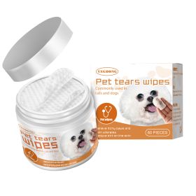 Yegbong Pet  Wipes Clean, Tear Stains Eye Cleaning Wipe Cotton Pad (Option: 1pc)