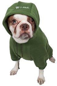 Fashion Plush Cotton Pet Hoodie Hooded Sweater (XS-L) (size: medium)