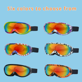 Windproof Glasses Outdoor Pet Cool Sunglasses (Option: Flag frame)