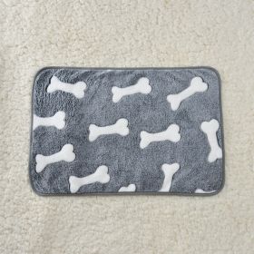 Dog Blanket Non-slip Seat Cushion (Option: Bone-40x60cm)